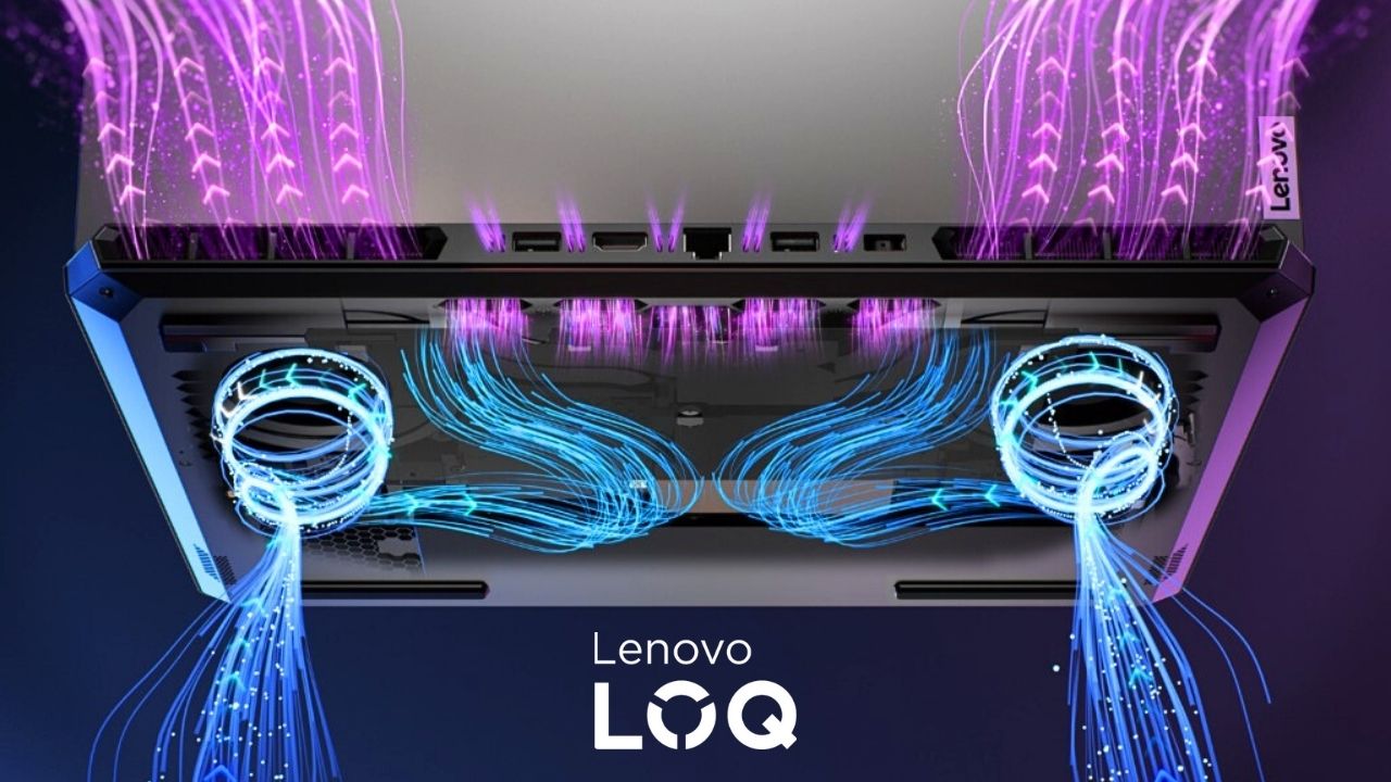 Lenovo LOQ Cooling System.
