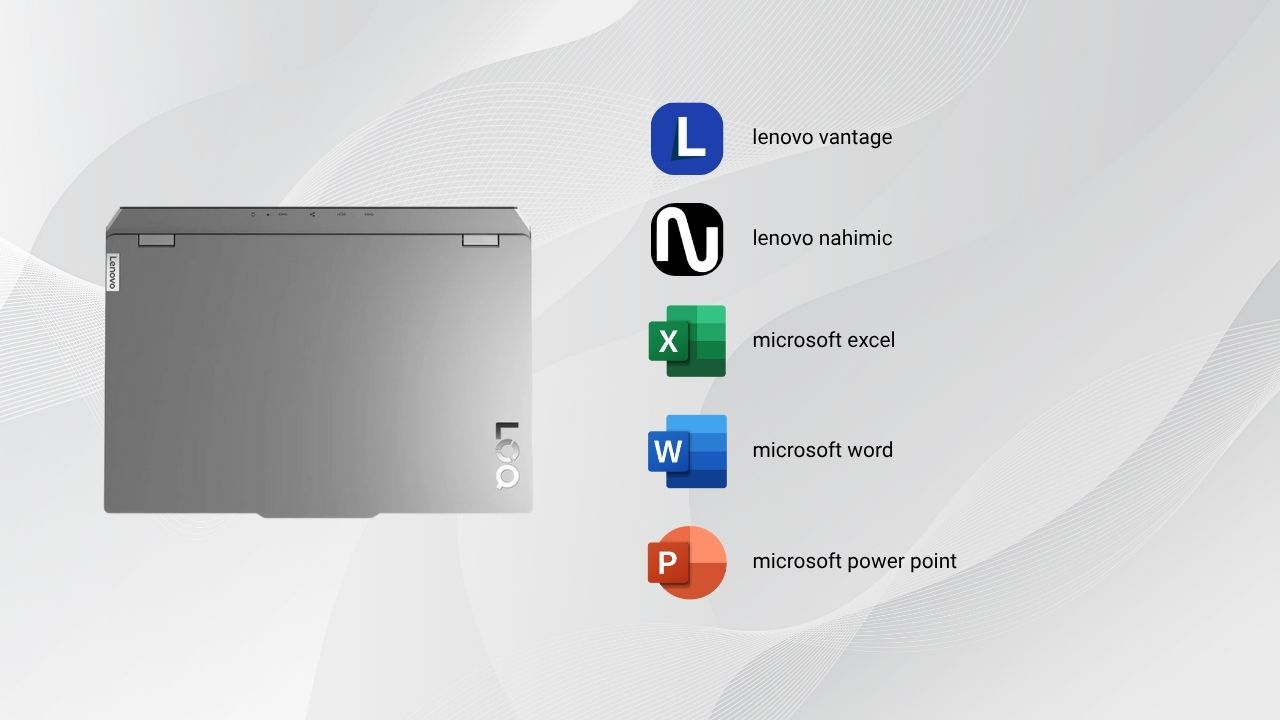 Lenovo LOQ Software support.