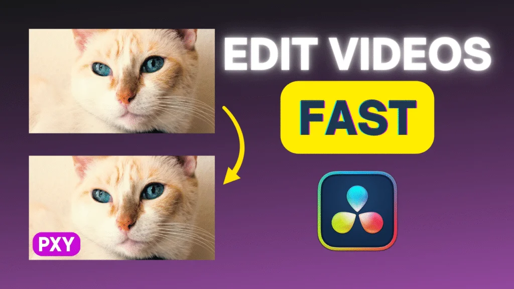How To Create And Use Proxy Media In DaVinci Resolve featured image