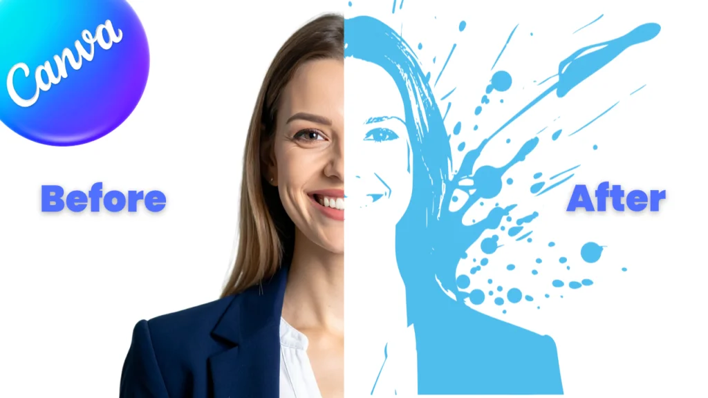 How To Create A Paint Splash Effect In Canva